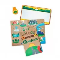 Cort de joaca Rulota Melissa and Doug - Colectia Sa Exploram Natura