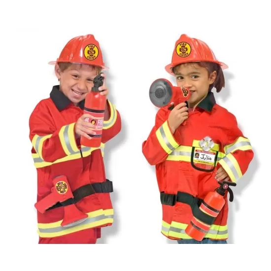 Costum carnaval copii Pompier Sef Melissa and Doug Costum carnaval copii Pompier Sef Melissa and Doug