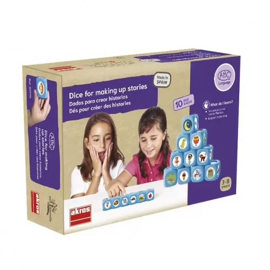 Cuburi cu povesti pentru dezvoltarea vorbirii Story Cubes Cuburi cu povesti pentru dezvoltarea vorbirii Story Cubes