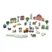 Figurine din lemn Ferma Melissa and Doug