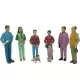 Set 8 figurine familie sud-americana Miniland Set 8 figurine familie sud-americana Miniland
