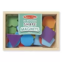 Forme magnetice din lemn 25 piese