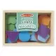 Forme magnetice din lemn 25 piese Forme magnetice din lemn 25 piese