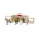 Jucarie Grajd portabil cu 8 cai Melissa and Doug