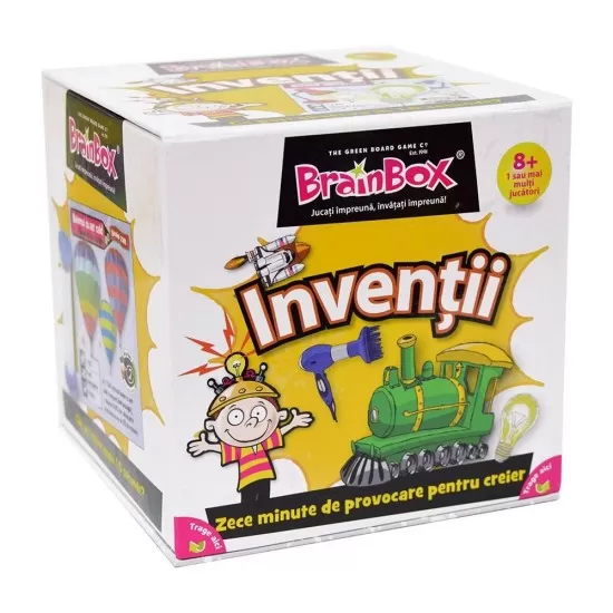 Joc de societate BrainBox - Inventii Joc de societate BrainBox - Inventii