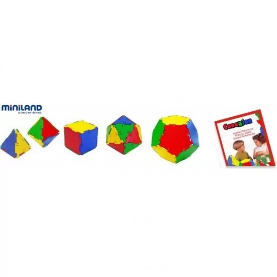 Joc constructii Conexion 54 piese Miniland Joc constructii Conexion 54 piese Miniland