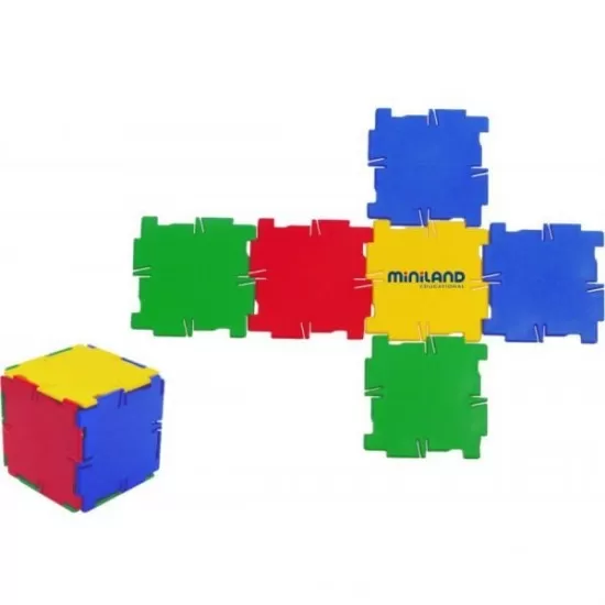 Joc constructii Conexion 54 piese Miniland Joc constructii Conexion 54 piese Miniland