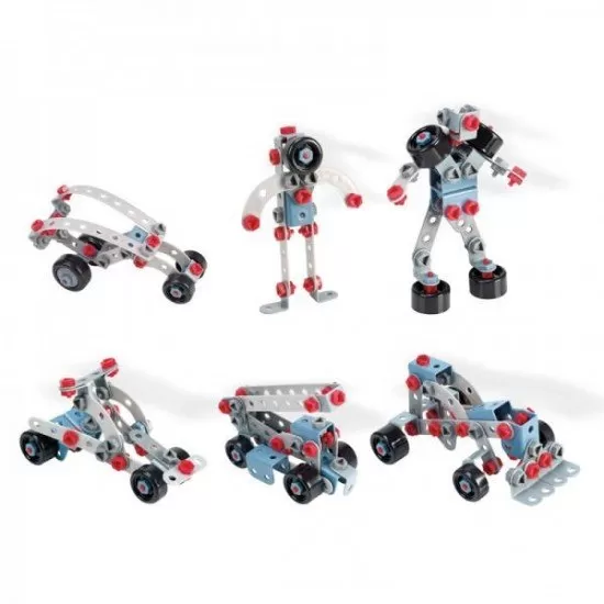 Joc constructii Mecatech Miniland 106 piese Joc constructii Mecatech Miniland 106 piese