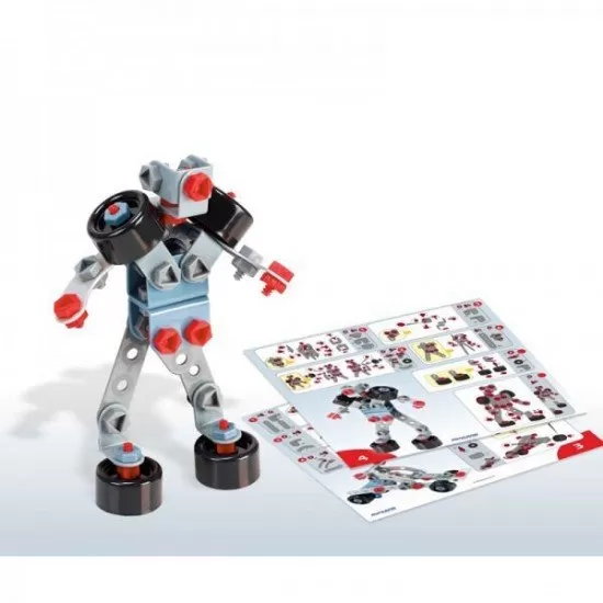 Joc constructii Mecatech Miniland 106 piese Joc constructii Mecatech Miniland 106 piese