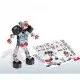 Joc constructii Mecatech Miniland 106 piese Joc constructii Mecatech Miniland 106 piese