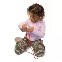 Joc cu sireturi animale de companie Melissa and Doug