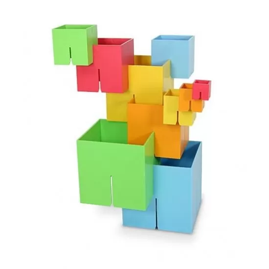 Joc de constructie Cuburi DADO Original - Fat Brain Toys Joc de constructie Cuburi DADO Original - Fat Brain Toys