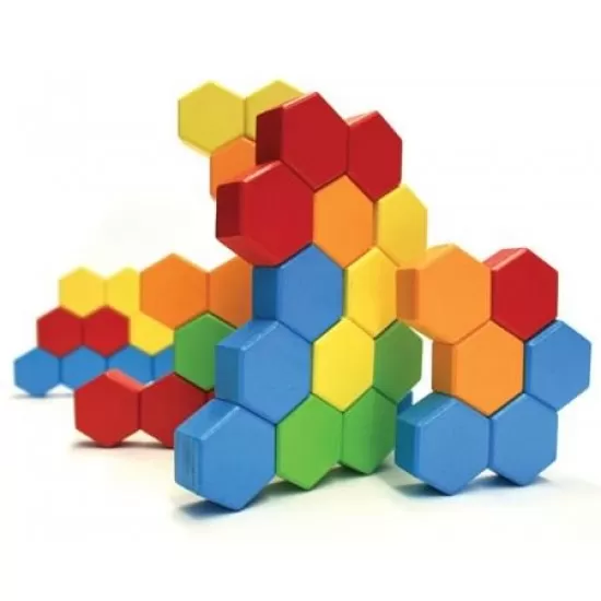 Joc de constructie IQ HexActly - Fat Brain Toys Joc de constructie IQ HexActly - Fat Brain Toys