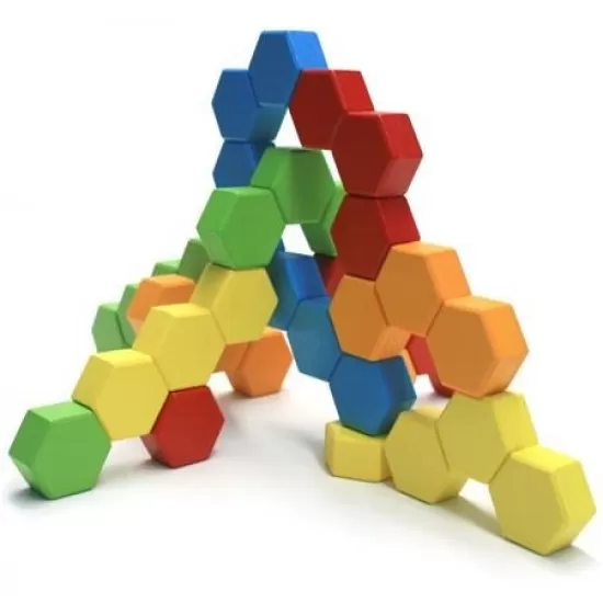 Joc de constructie IQ HexActly - Fat Brain Toys Joc de constructie IQ HexActly - Fat Brain Toys