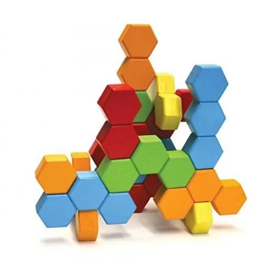 Joc de constructie IQ HexActly - Fat Brain Toys Joc de constructie IQ HexActly - Fat Brain Toys