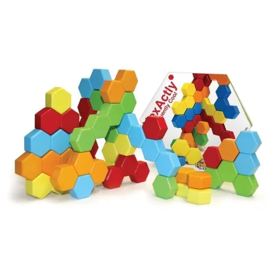 Joc de constructie IQ HexActly - Fat Brain Toys Joc de constructie IQ HexActly - Fat Brain Toys