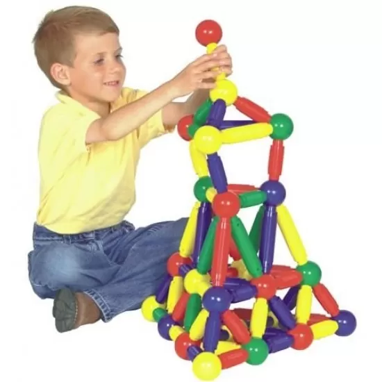 Joc de constructie magnetic Miniland 36 piese Joc de constructie magnetic Miniland 36 piese