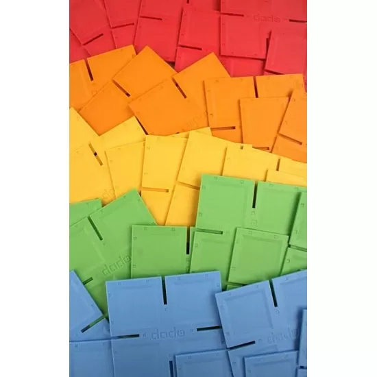 Joc de constructie Patrate DADO Original - Fat Brain Toys Joc de constructie Patrate DADO Original - Fat Brain Toys