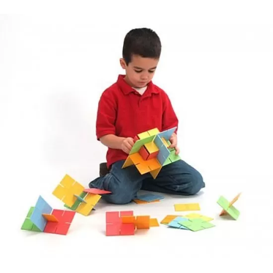 Joc de constructie Patrate DADO Original - Fat Brain Toys Joc de constructie Patrate DADO Original - Fat Brain Toys