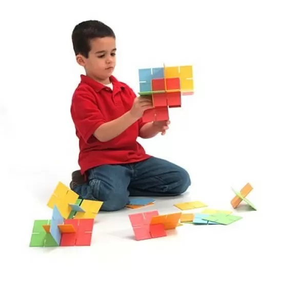 Joc de constructie Patrate DADO Original - Fat Brain Toys Joc de constructie Patrate DADO Original - Fat Brain Toys