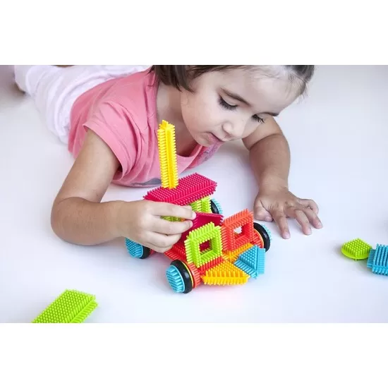 Joc de constructii Pegy Bricks 36 Miniland Joc de constructii Pegy Bricks 36 Miniland