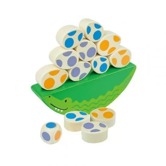 Joc de echilibru Funny Crocodile - Beleduc Joc de echilibru Funny Crocodile - Beleduc