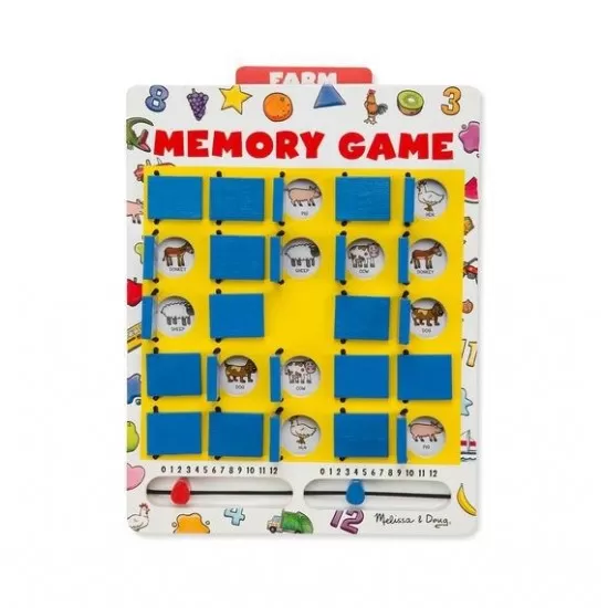 Joc de memorie Melissa and Doug - Intoarce si castiga 