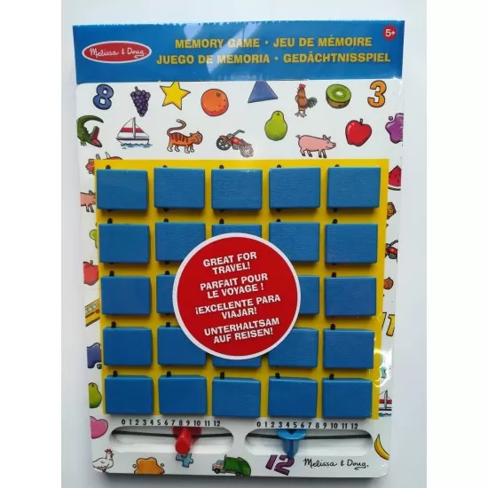 Joc de memorie Melissa and Doug - Intoarce si castiga 