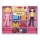 Set din lemn Melissa and Doug - Imbraca-le pe Abby si Ema Set din lemn Melissa and Doug - Imbraca-le pe Abby si Ema