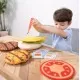 Joc educativ de stivuire si potrivire Burgerul gigant Joc educativ de stivuire si potrivire Burgerul gigant
