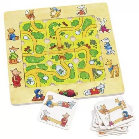 Joc puzzle Gaseste drumul Joc puzzle Gaseste drumul