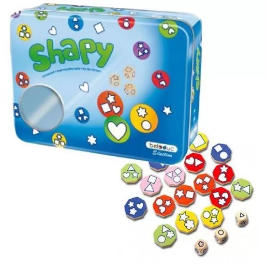 Joc Shapy Metal Box Beleduc Joc Shapy Metal Box Beleduc