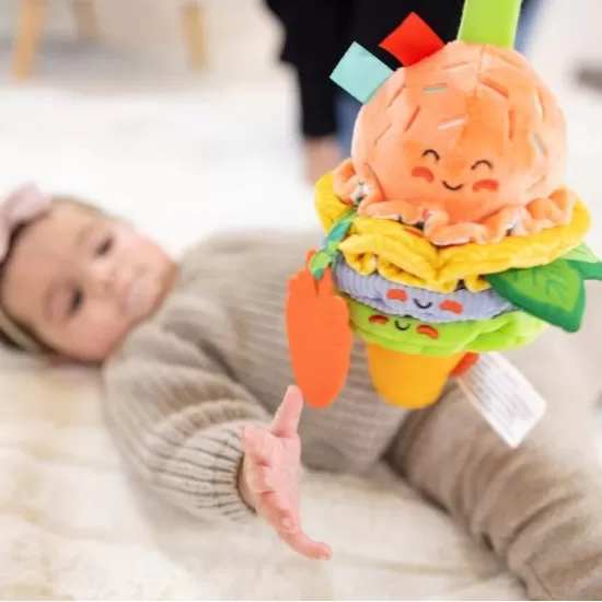 Jucarie de calatorie pentru bebe - Inghetata la cornet Jucarie de calatorie pentru bebe - Inghetata la cornet