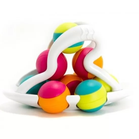Jucarie distractiva cu bile Rollio - Fat Brain Toys Jucarie distractiva cu bile Rollio - Fat Brain Toys