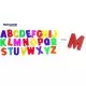Litere mari magnetice Miniland 310 bucati