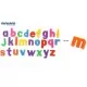 Litere mici magnetice Miniland 155 piese Litere mici magnetice Miniland 155 piese