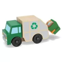 Masina de gunoi din lemn - Melissa and Doug