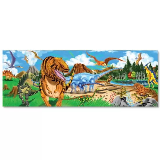 Puzzle de podea Taramul Dinozaurilor Melissa&Doug 48 piese