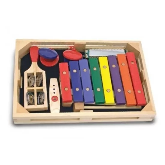 Set instrumente muzicale incepatori Melissa & Doug Set instrumente muzicale incepatori Melissa & Doug
