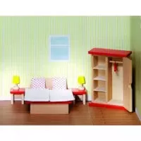 Mobilier pentru casuta papusii - Dormitor