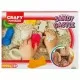 Nisip kinetic Fun Sand 1000 gr cu tavita si sabloane Castel Nisip kinetic Fun Sand 1000 gr cu tavita si sabloane Castel