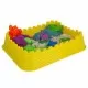 Nisip kinetic Fun Sand 1000 gr cu tavita si sabloane La Plaja Nisip kinetic Fun Sand 1000 gr cu tavita si sabloane La Plaja