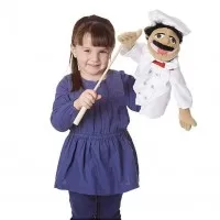 Papusa de mana Bucatar 40 cm - Melissa and Doug