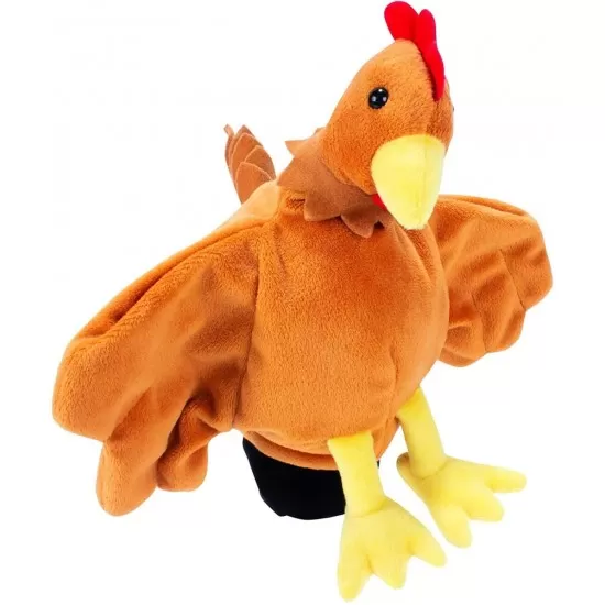 Papusa de mana Pui de gaina Beleduc Papusa de mana Pui de gaina Beleduc