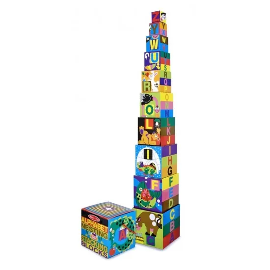 Piramida Alfabet Melissa and Doug Piramida Alfabet Melissa and Doug