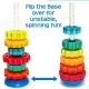 Piramida cu rotite pentru bebelusi - Fat Brain Toys Piramida cu rotite pentru bebelusi - Fat Brain Toys