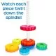 Piramida cu rotite pentru bebelusi - Fat Brain Toys Piramida cu rotite pentru bebelusi - Fat Brain Toys