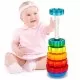 Piramida cu rotite pentru bebelusi - Fat Brain Toys Piramida cu rotite pentru bebelusi - Fat Brain Toys