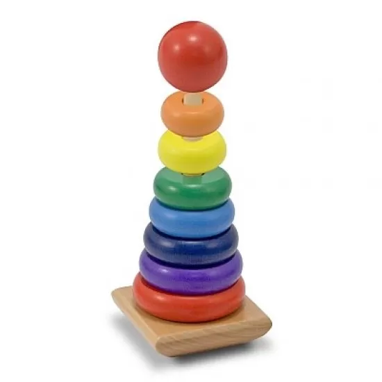 Piramida Curcubeu Melissa and Doug Piramida Curcubeu Melissa and Doug
