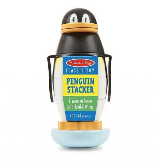 Piramida pentru motricitate Pinguin - Melissa and Doug Piramida pentru motricitate Pinguin - Melissa and Doug